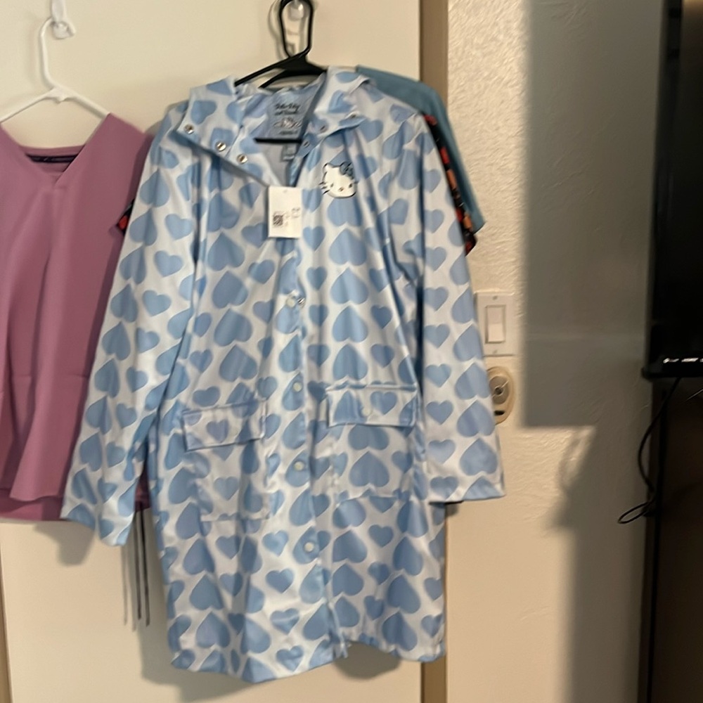 Hello Kitty raincoat size Large